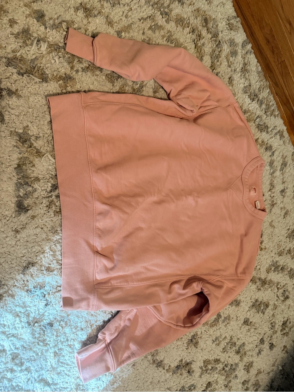 Levi's Pink Crewneck Sweatshirt